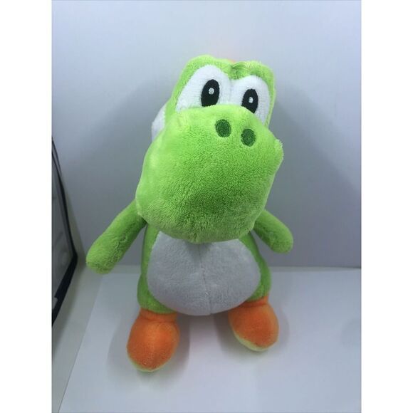 Super Mario Yoshi Plush Doll Stuffed Animal Toy 10" Green - Picture 1 of 16
